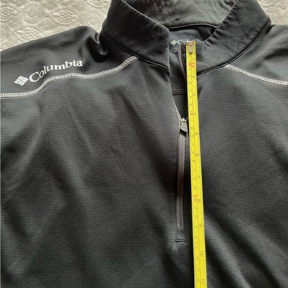 Men’s Columbia Golf Black and White Quarter-Zip Pullover size 3XL - Picture 6 of 11